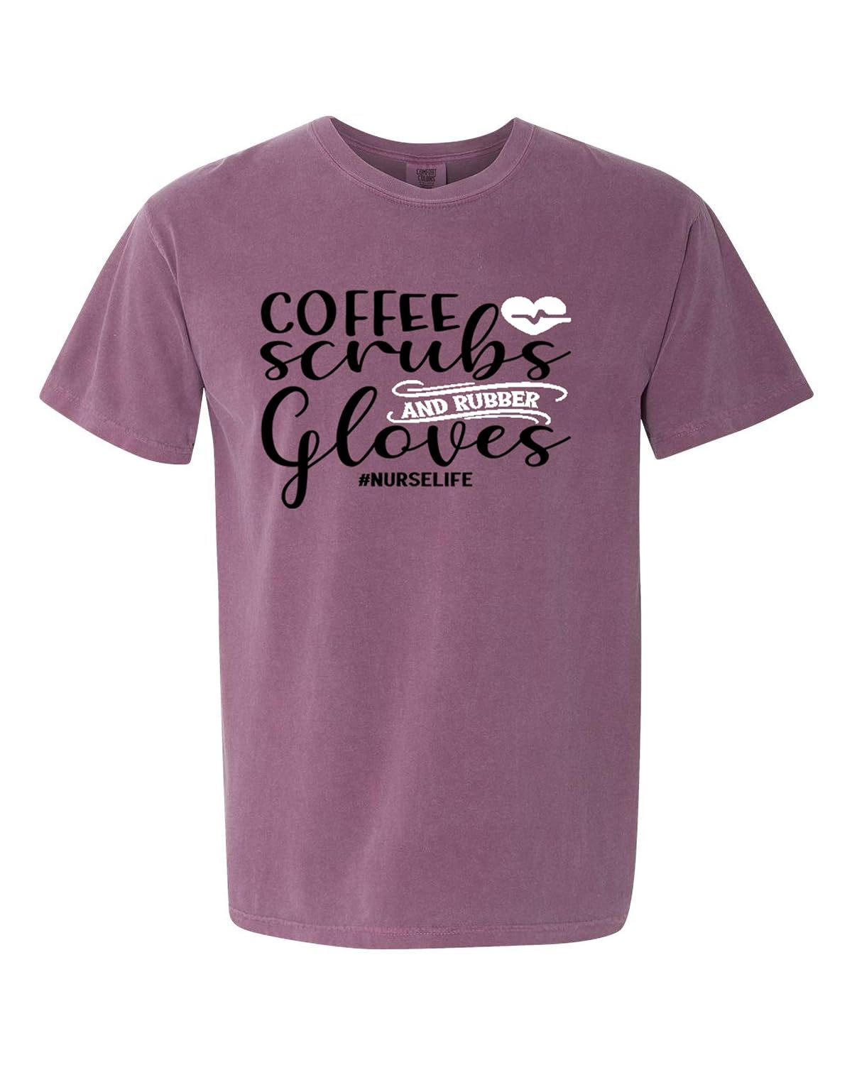 Nurse T Shirt  purple color