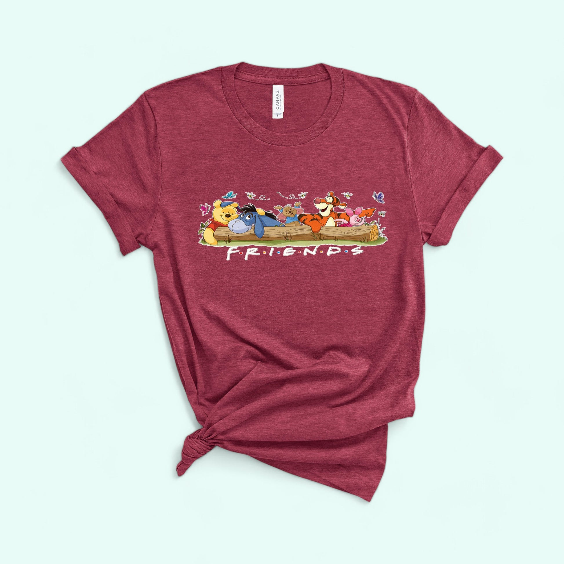 Winnie the pooh shirt  Rasberry 