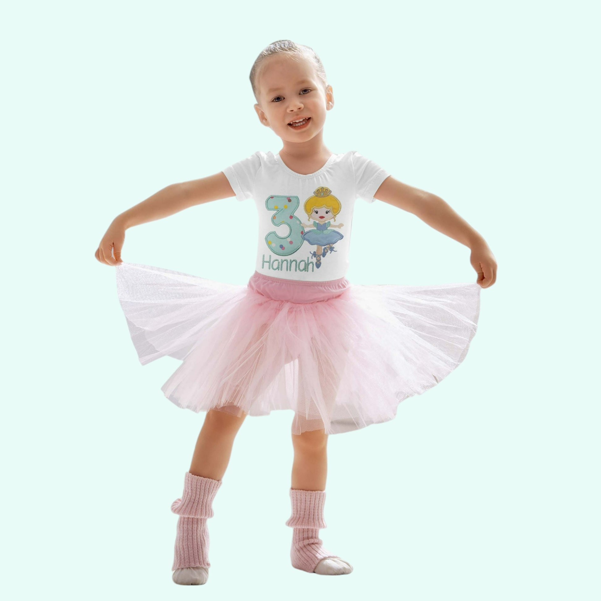 Ballerina t shirt for girls 