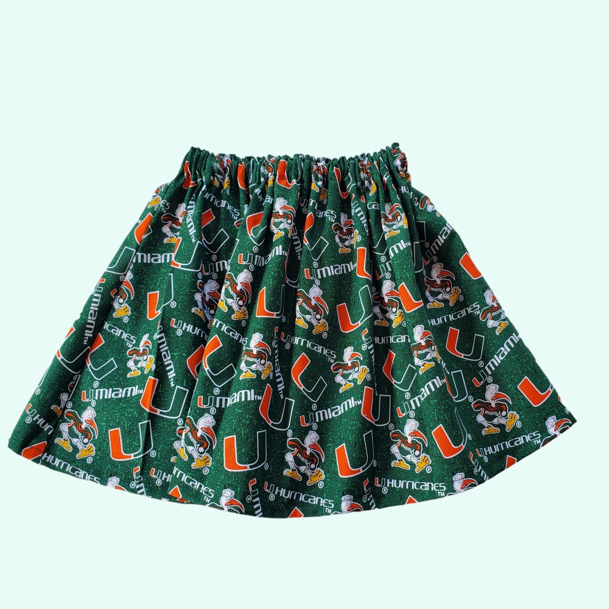 Miami hurricanes outfit skirt