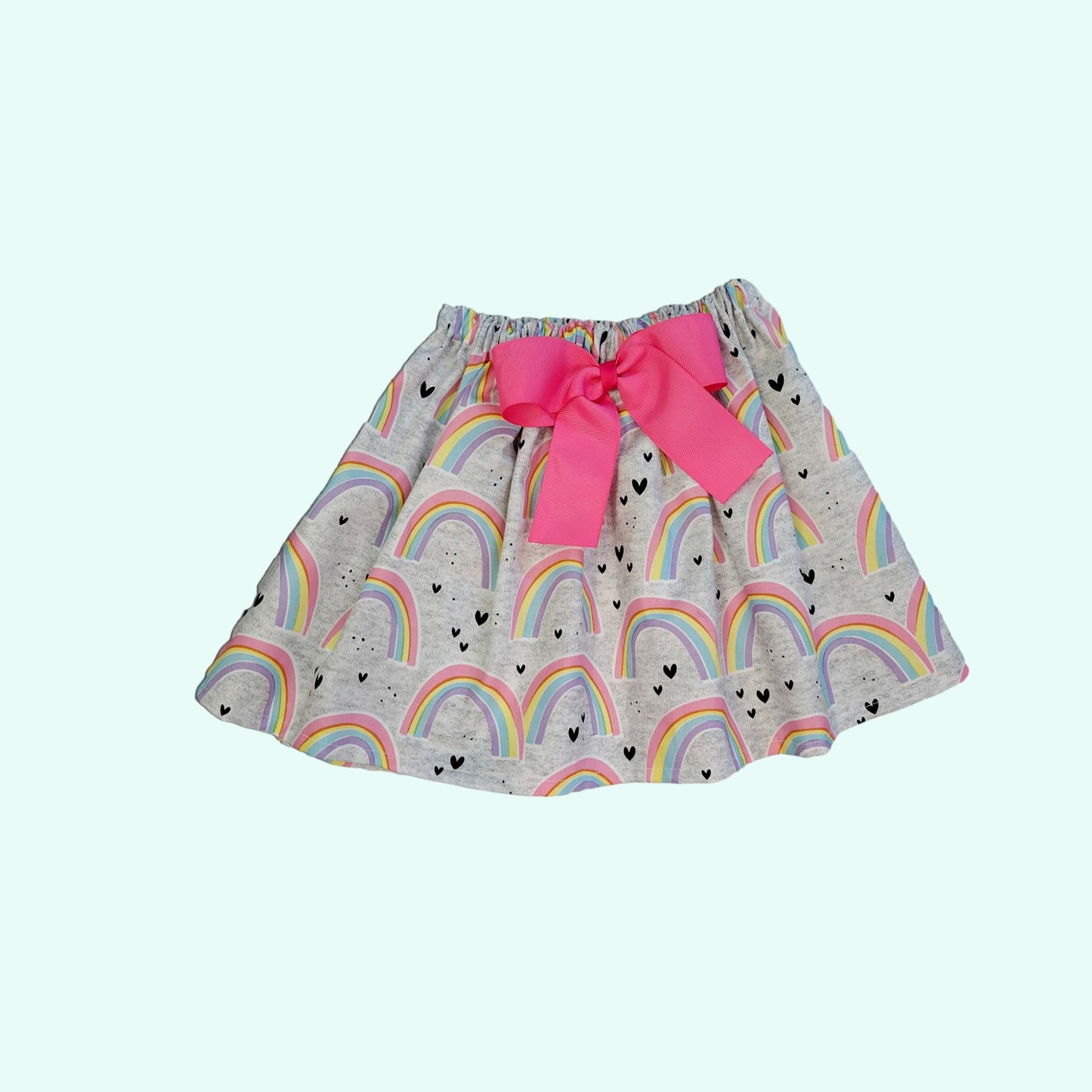 Rainbow Birthday Outfit skirt
