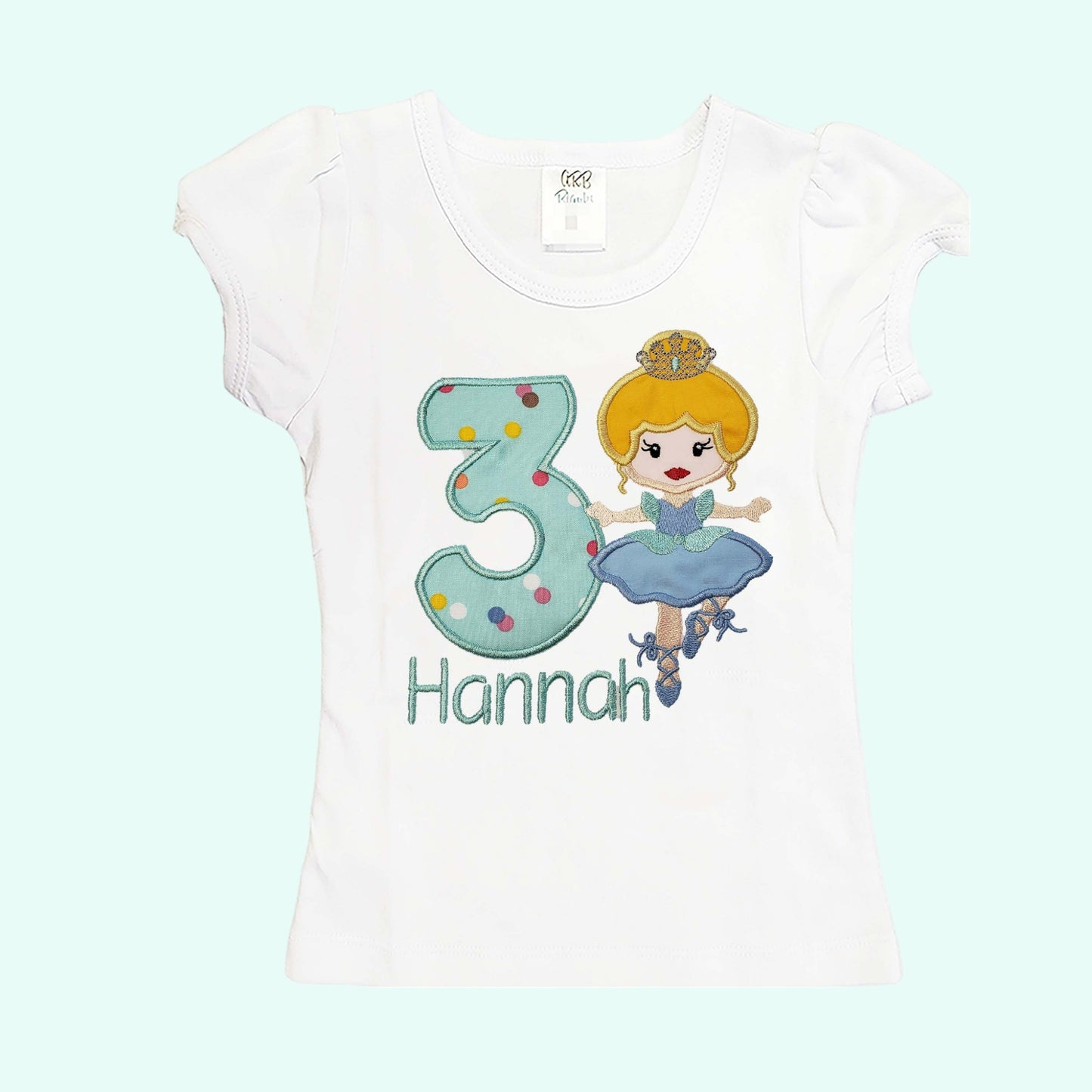 Ballerina t shirt for girls 