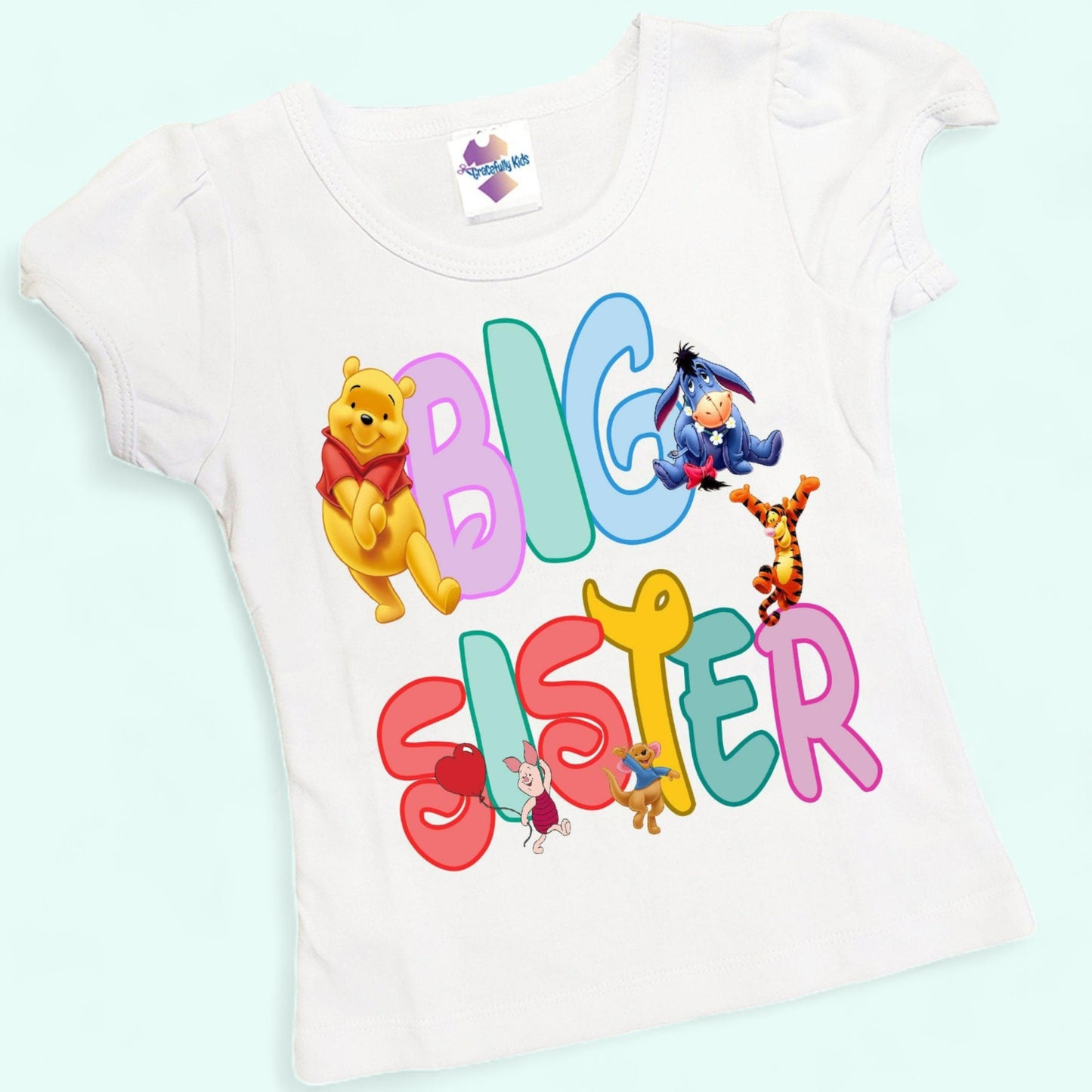 Pooh and friends big sister shirt