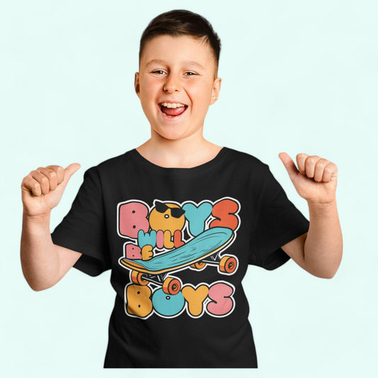 Boys shirts in black color