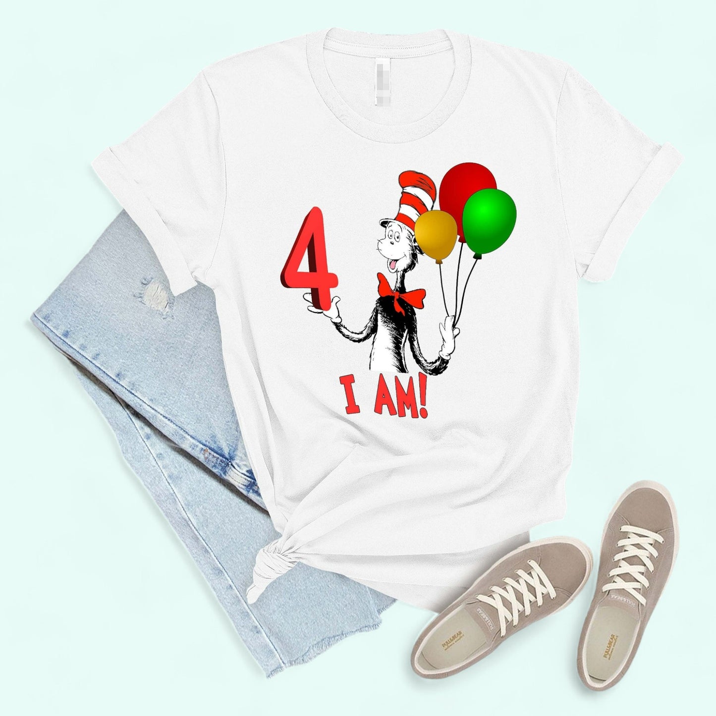 Cat in the hat shirt short sleeve