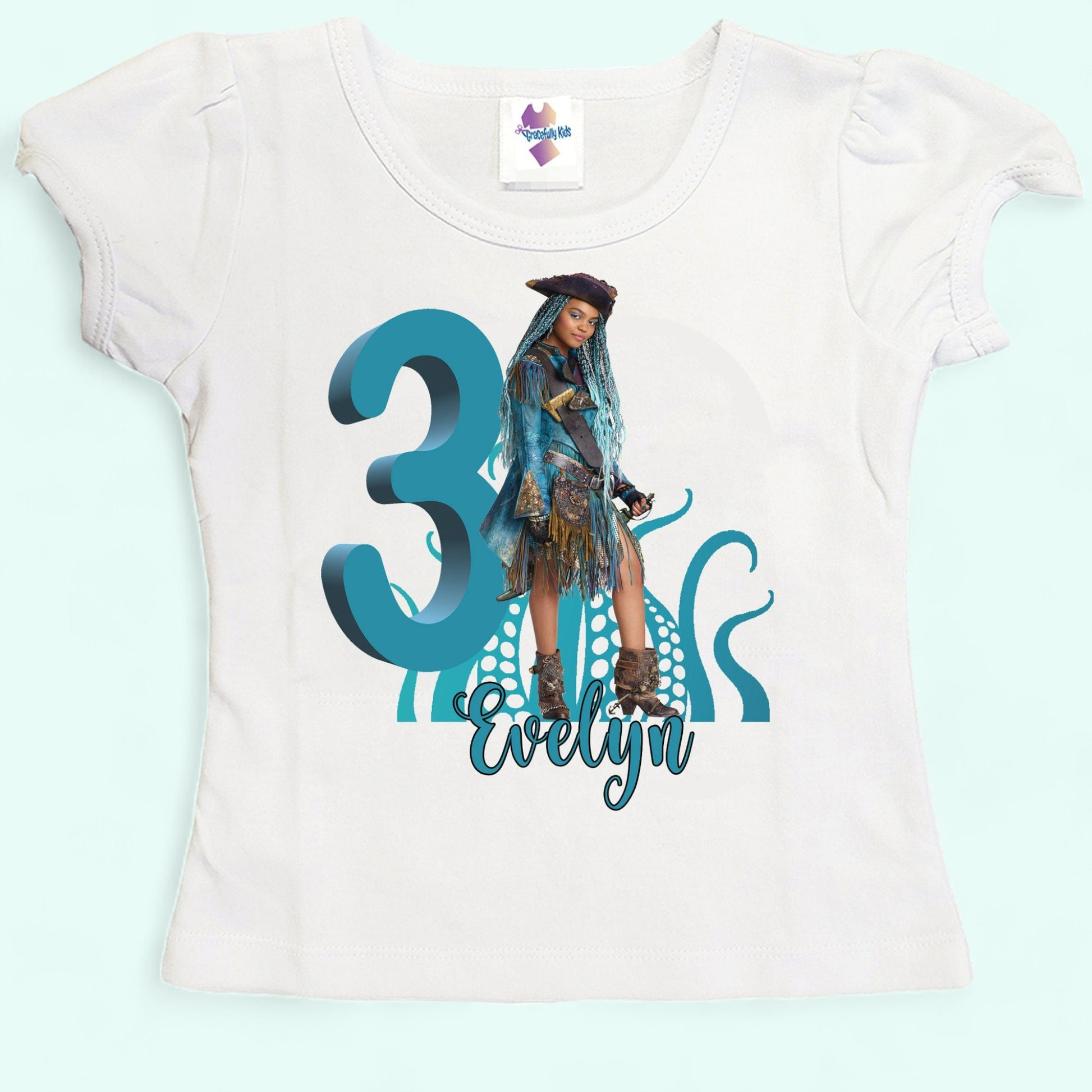 Descendants birthday shirt Short sleeve