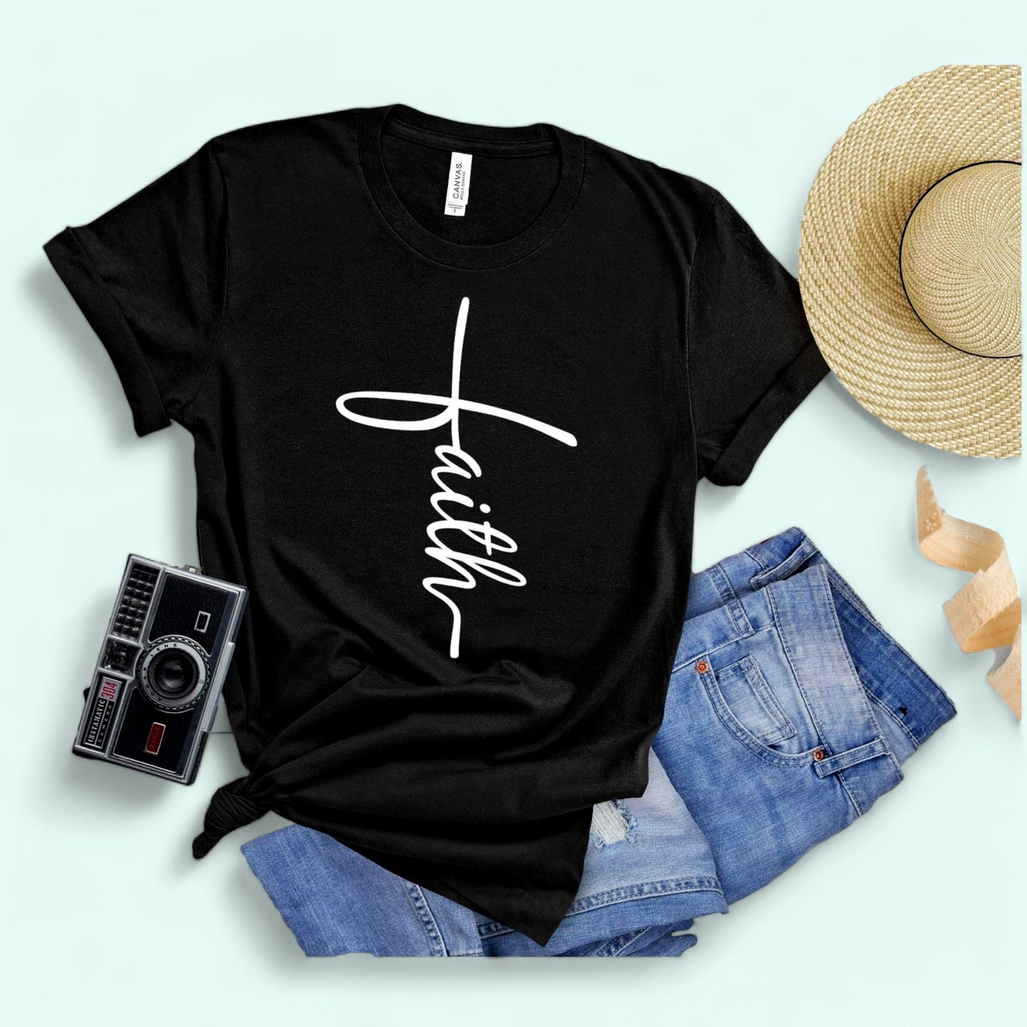 Christian t shirts black