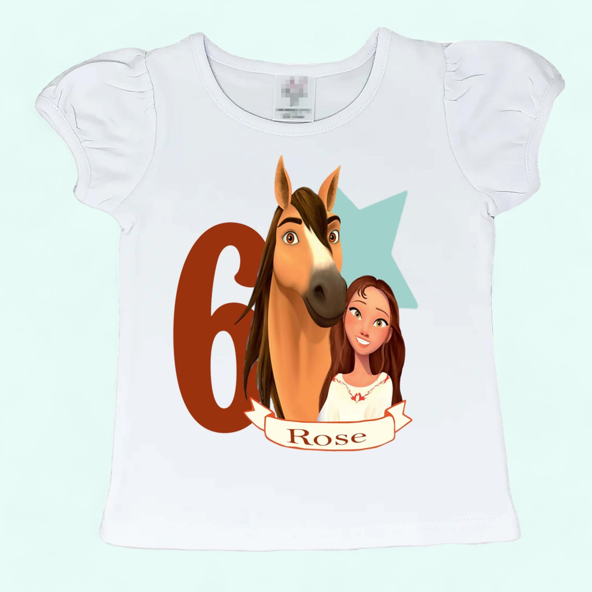 Spirit riding free birthday shirt 