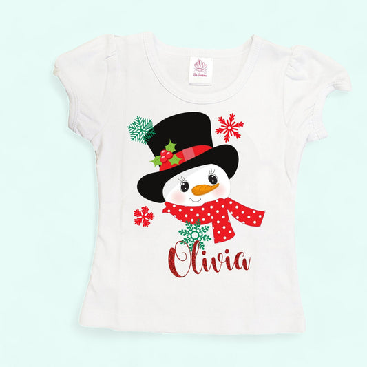 Snowman Shirt Christmas Shirt