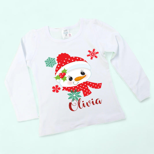 Snowman Shirt Christmas Shirt