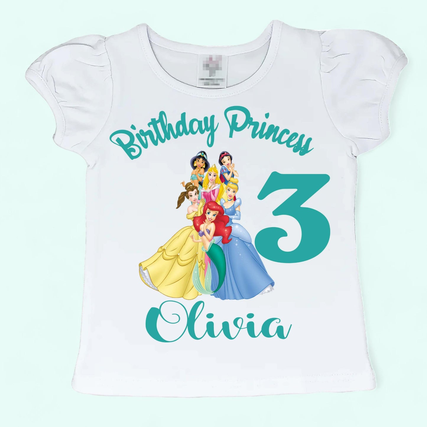 Princess birthday shirt
