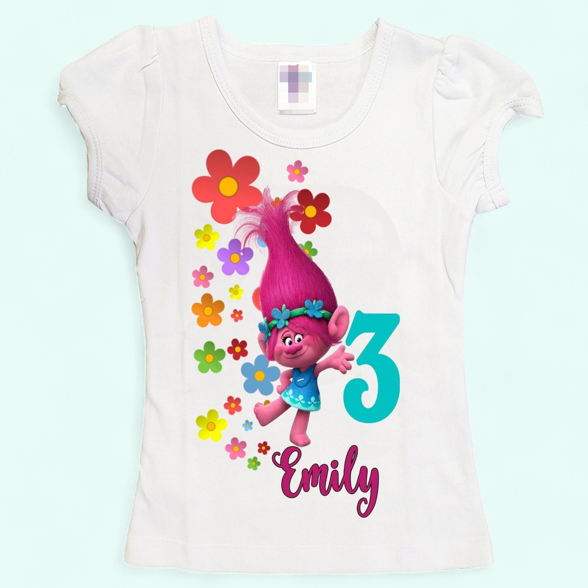 Poppy Troll birthday shirt