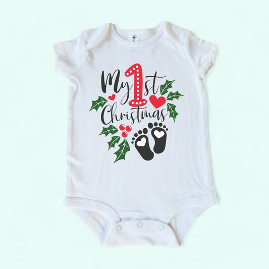 My first Christmas Onesie