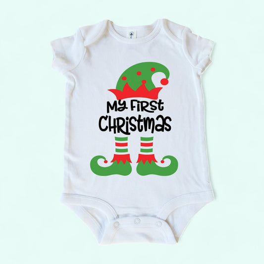 My first Christmas Onesie