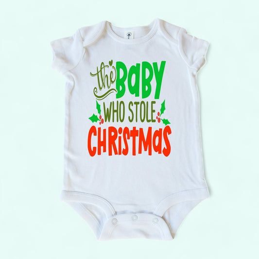 my first Christmas onesie