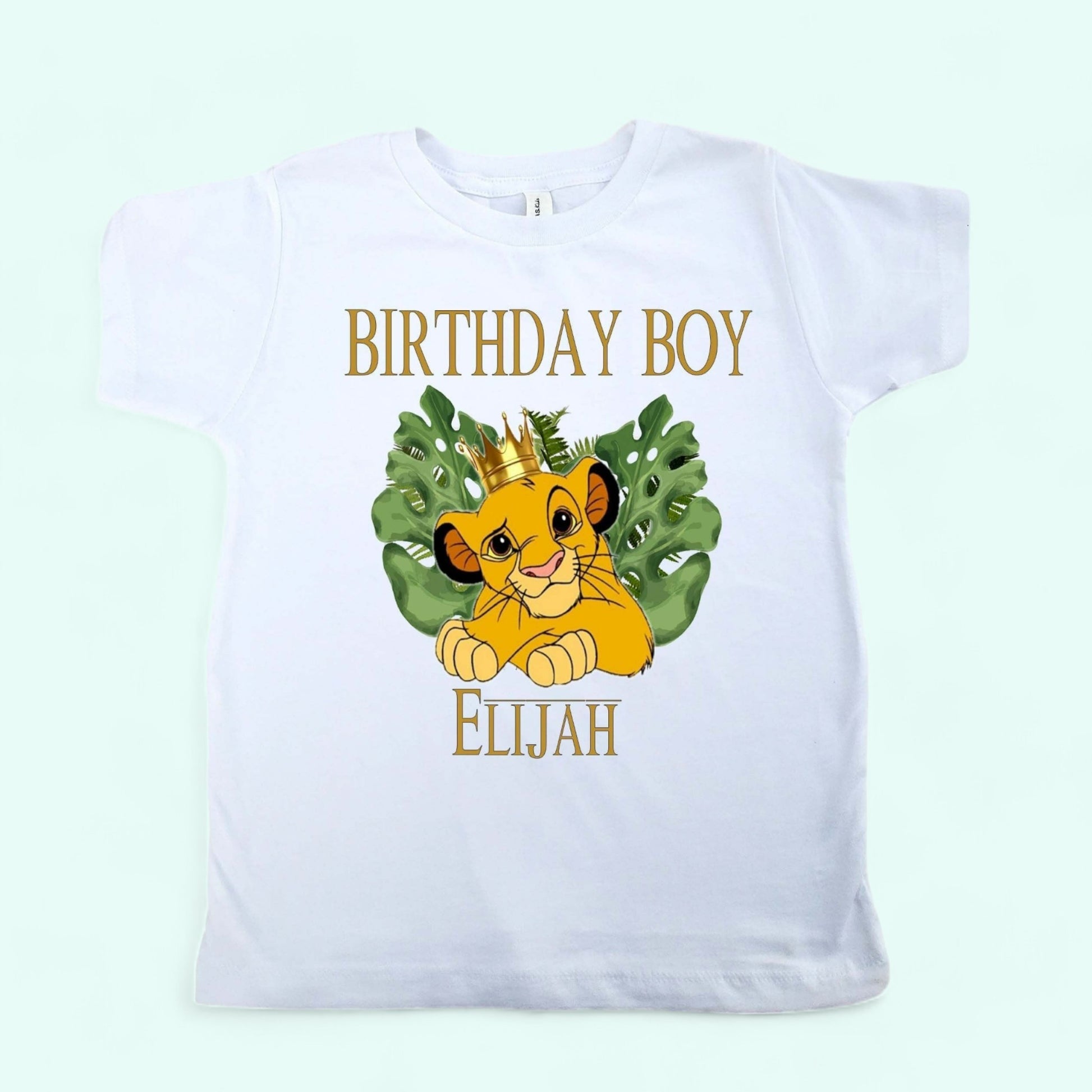 Lion King birthday shirt