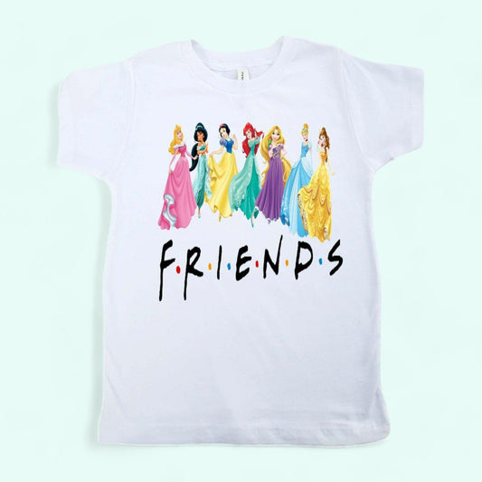 Princess shirt with Friends Logo
