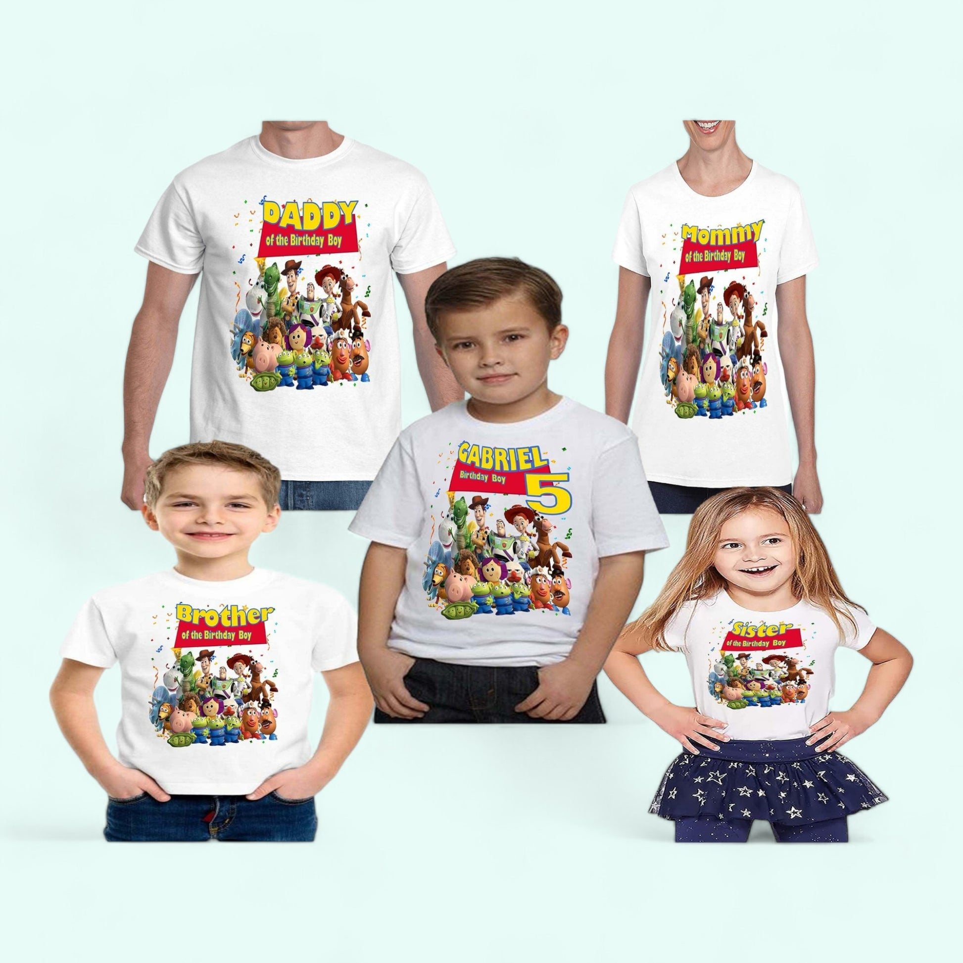 Toy Story birthday shirt