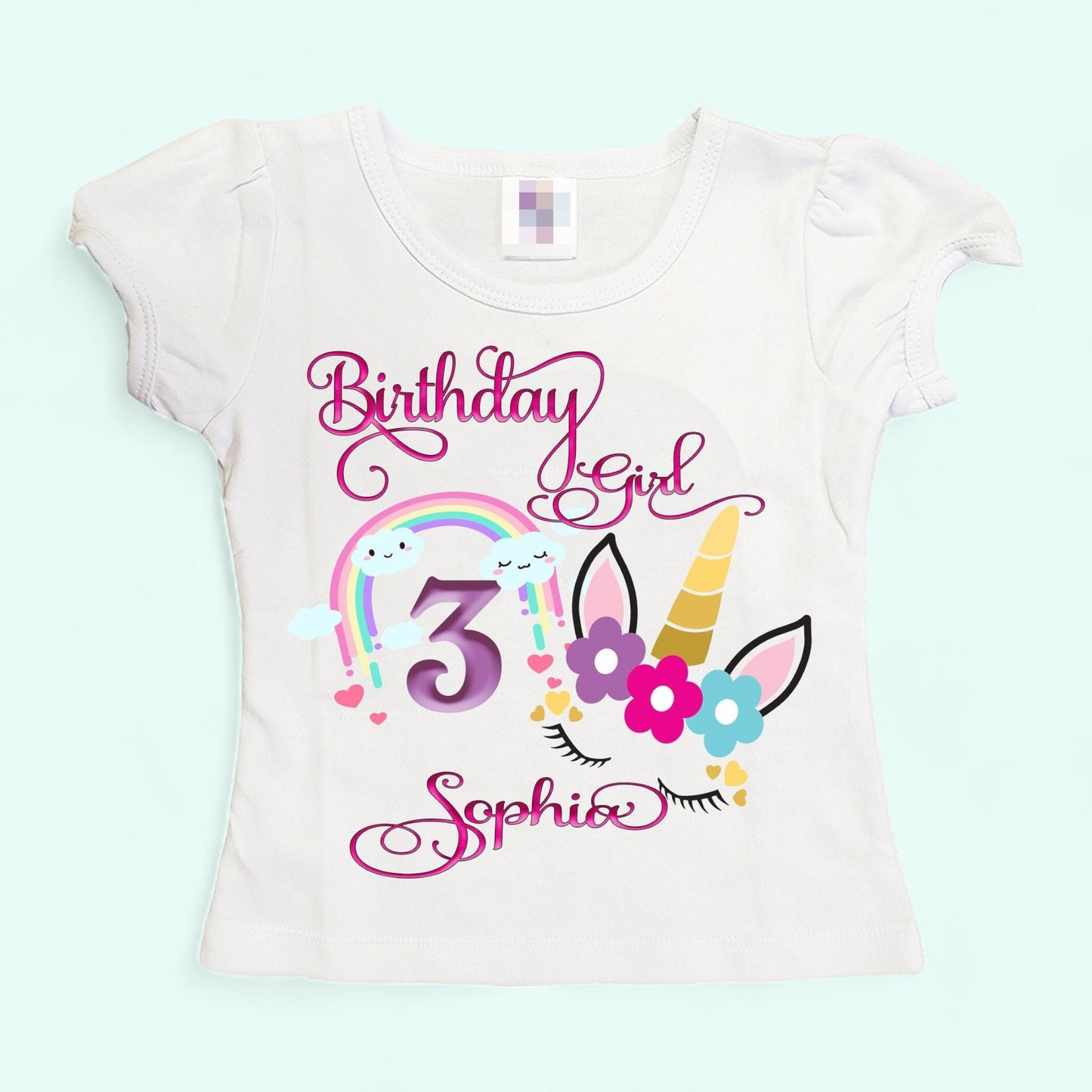 Unicorn birthday shirt