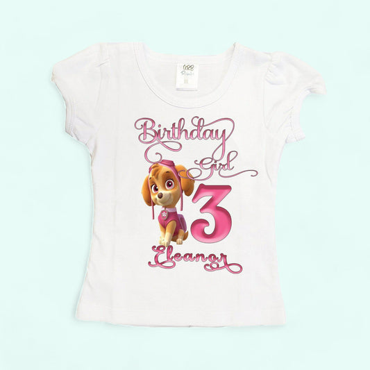 Paw patrol birthday shirt