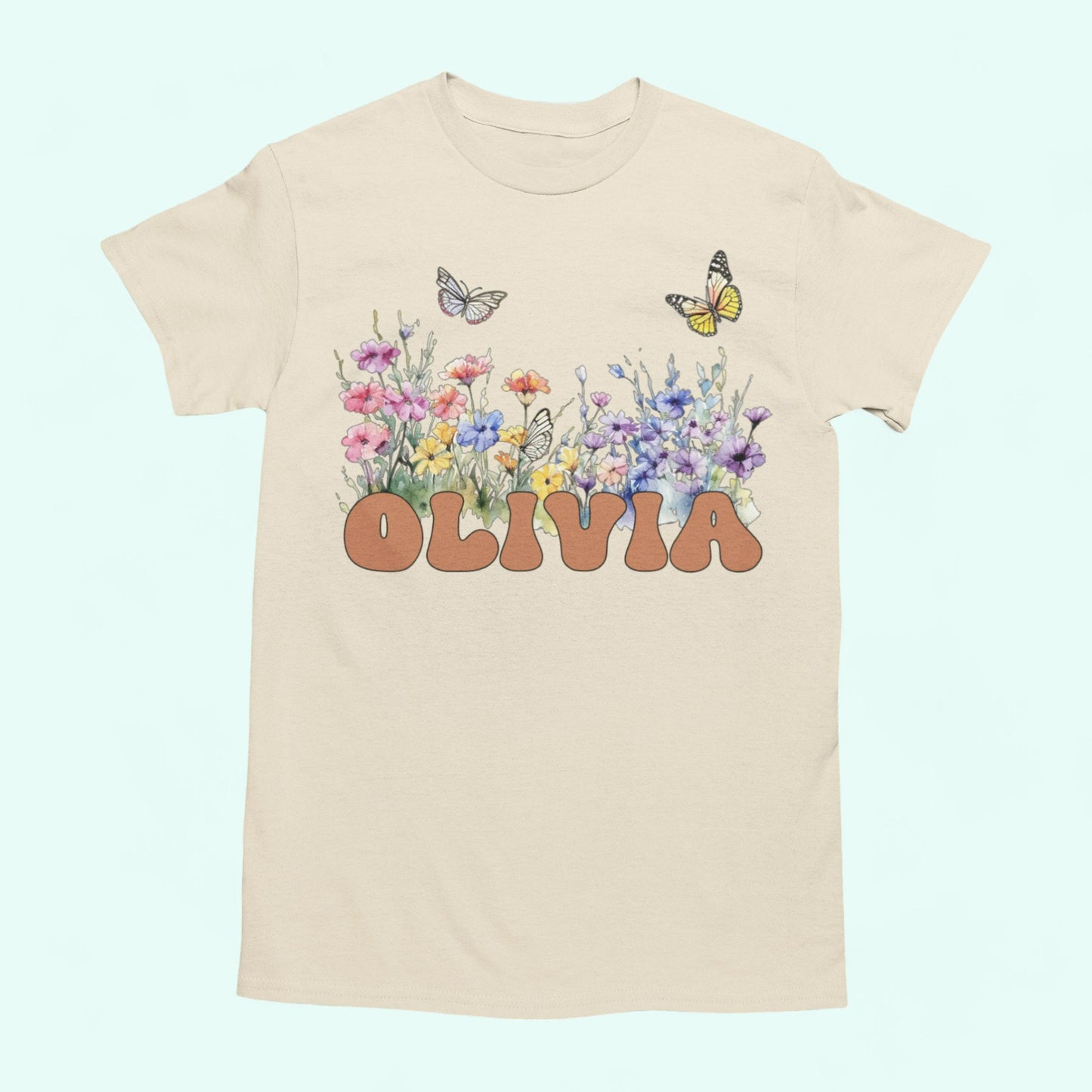 wildflower t shirt in Natural color