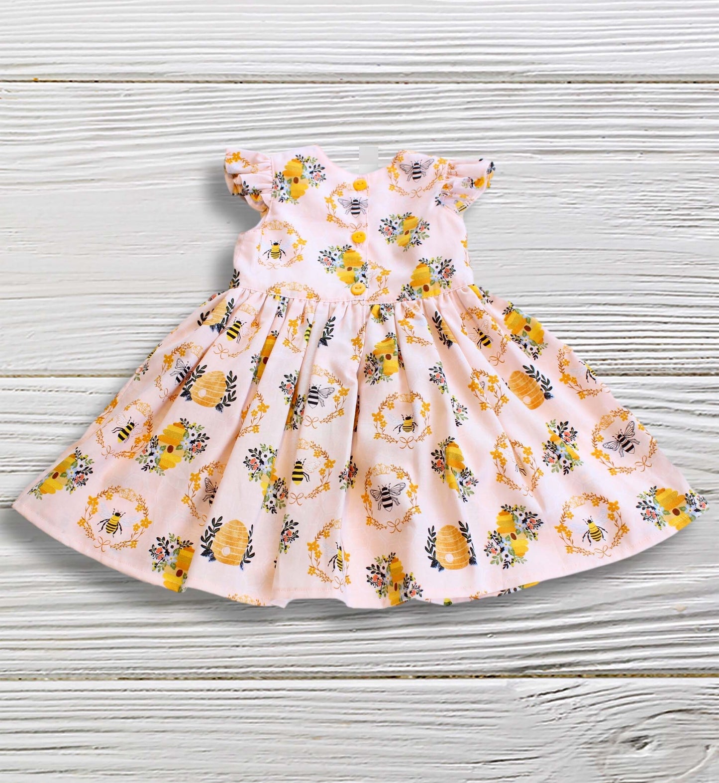 Honey Bee Dress for Girls