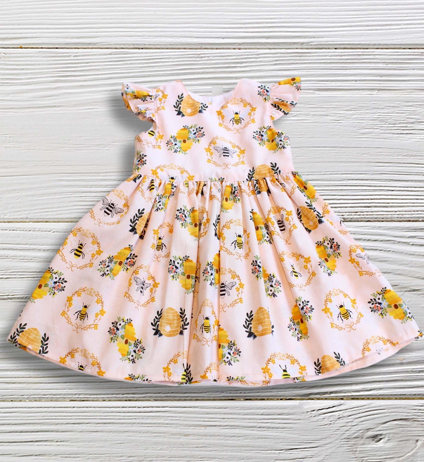 Honey Bee Dress for Girls