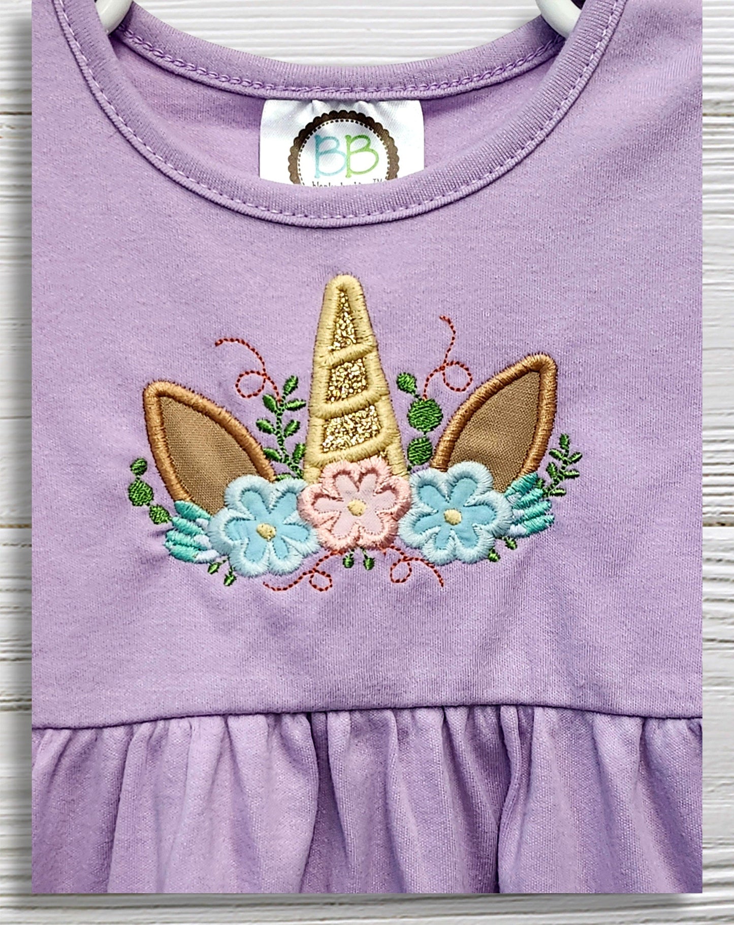 Unicorn birthday dress