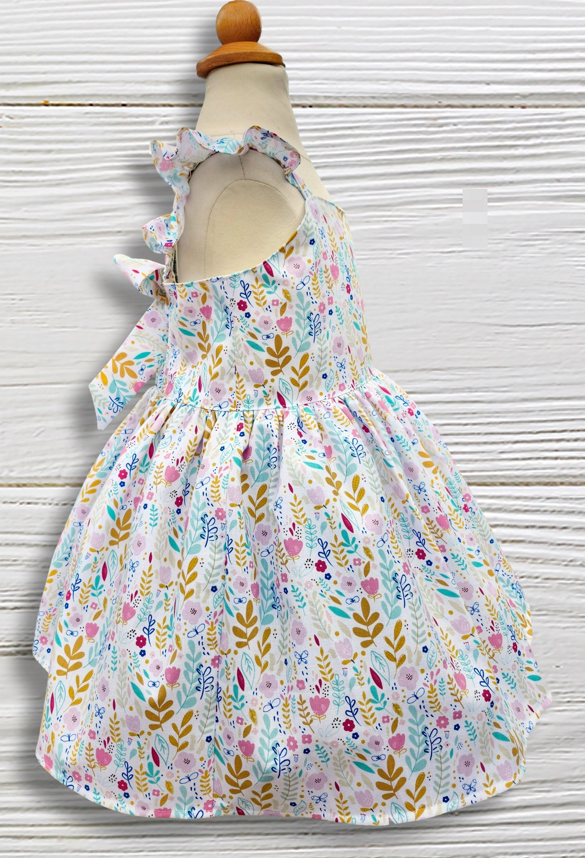 Floral Dress for Girls, Twirl dress for girls