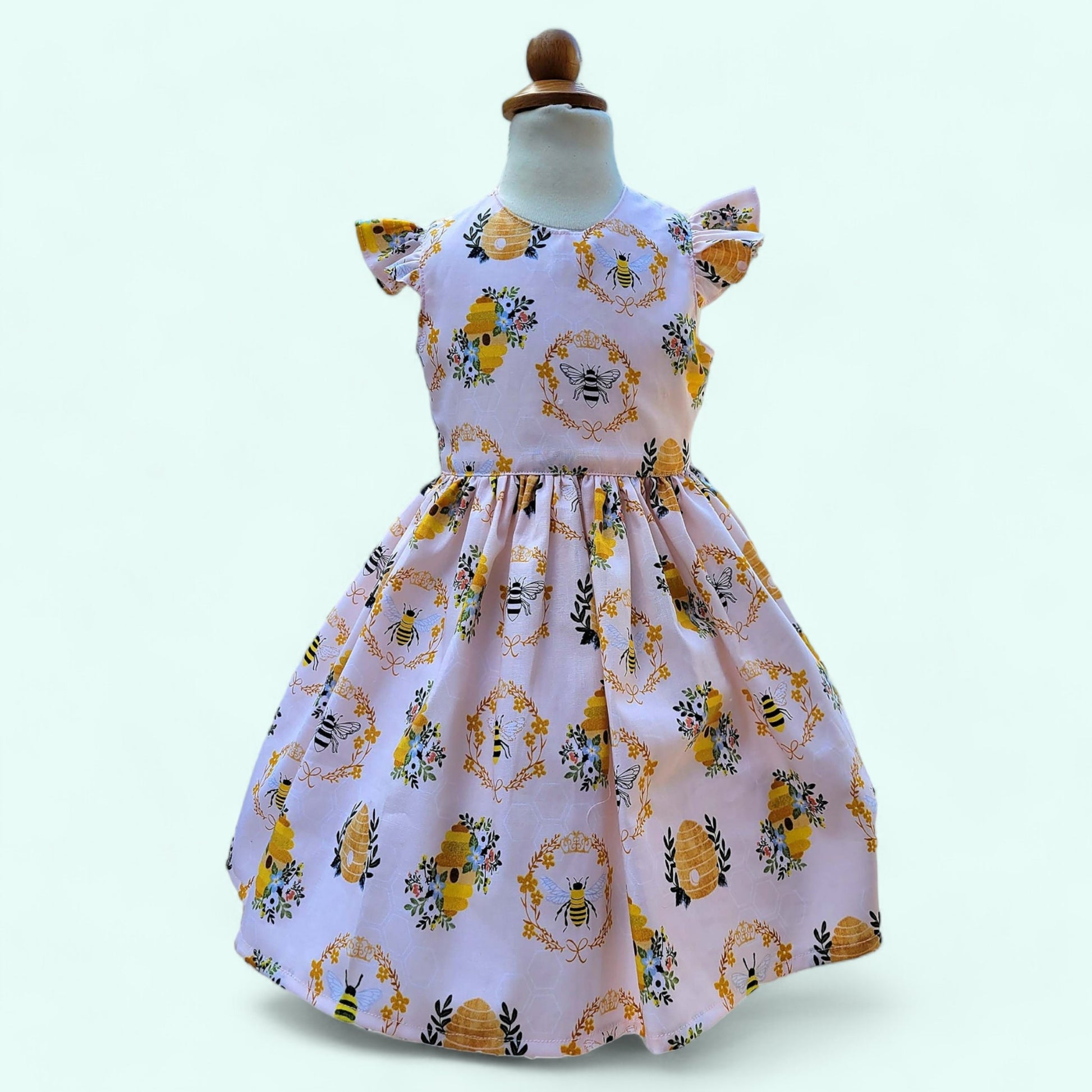 Honey Bee Dress for Girls