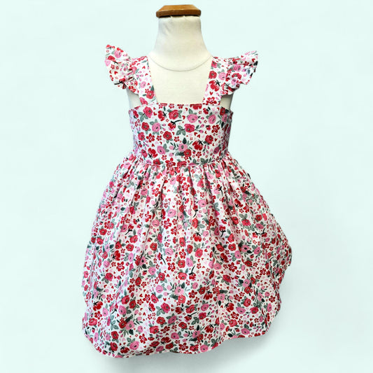 Rose dress for girls