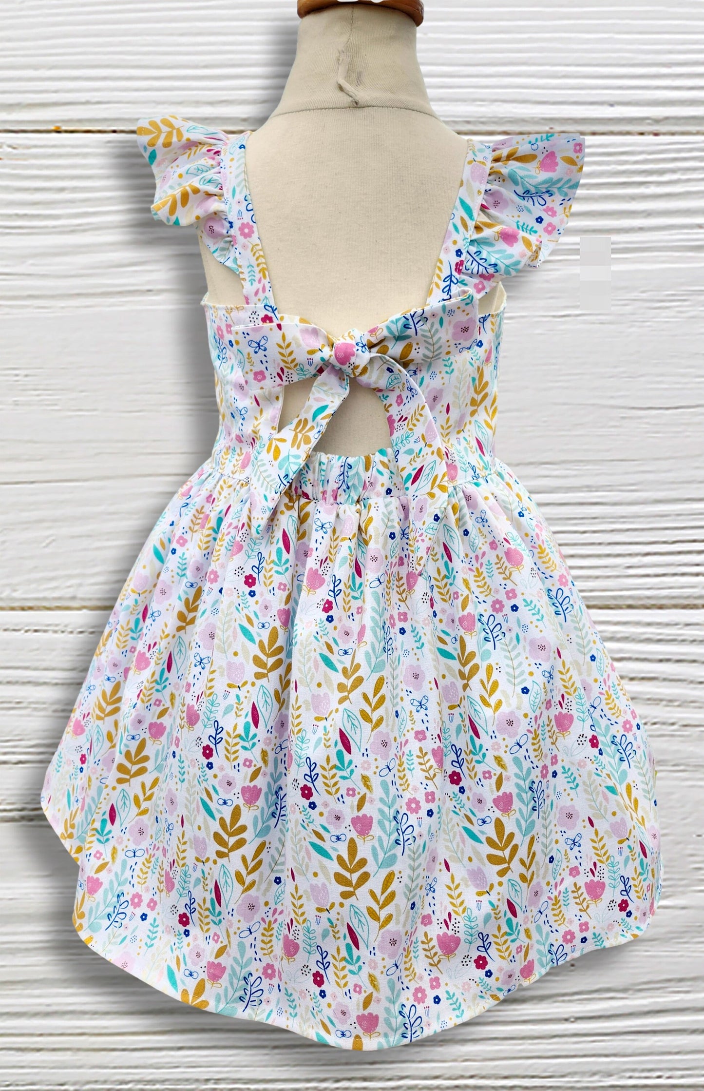 Floral Dress for Girls, Twirl dress for girls