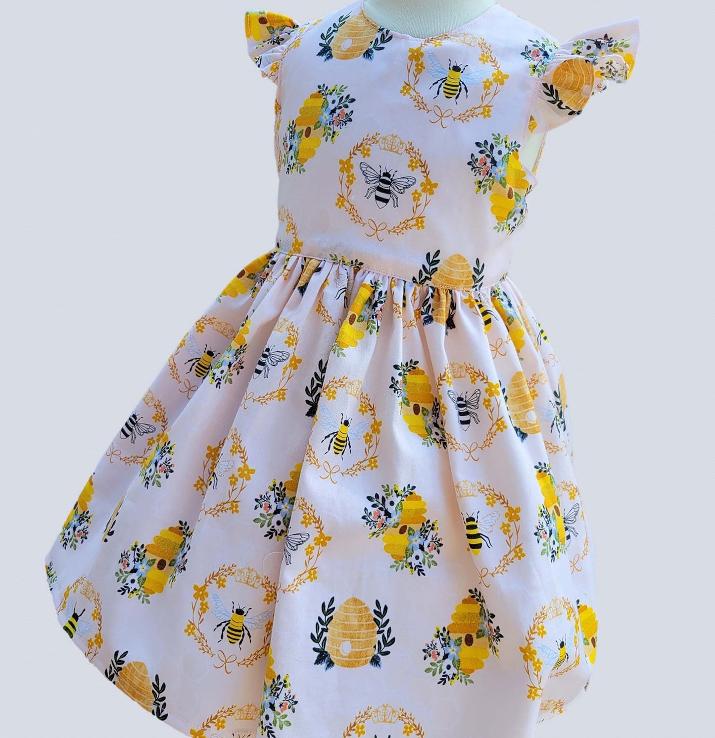 Honey Bee Dress for Girls