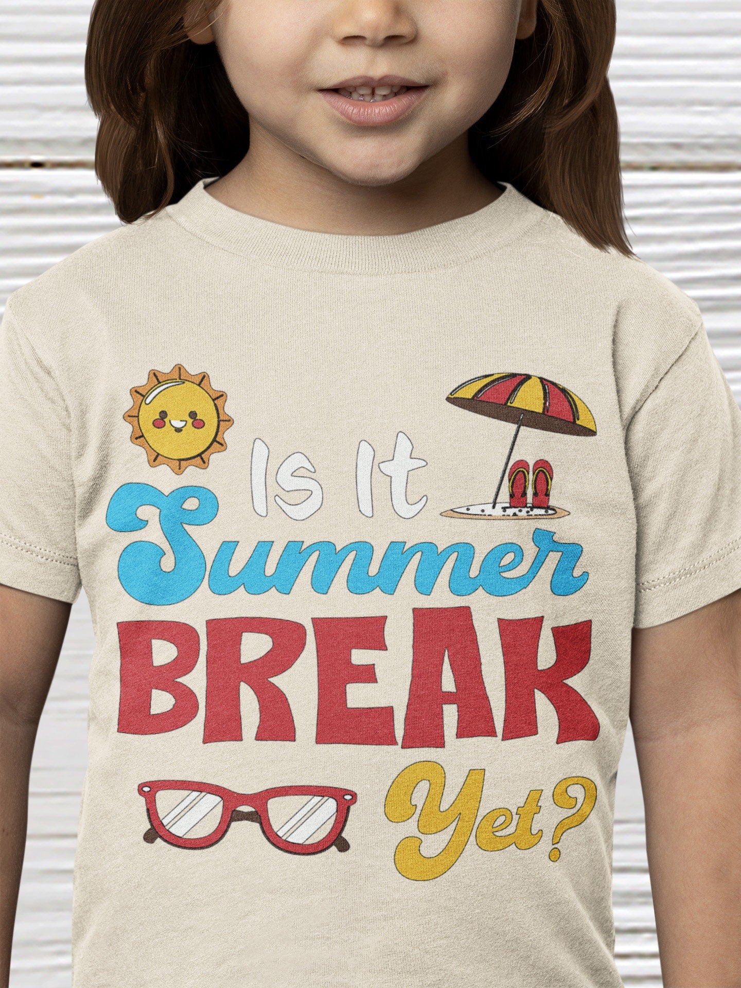 Summer break shirt sand