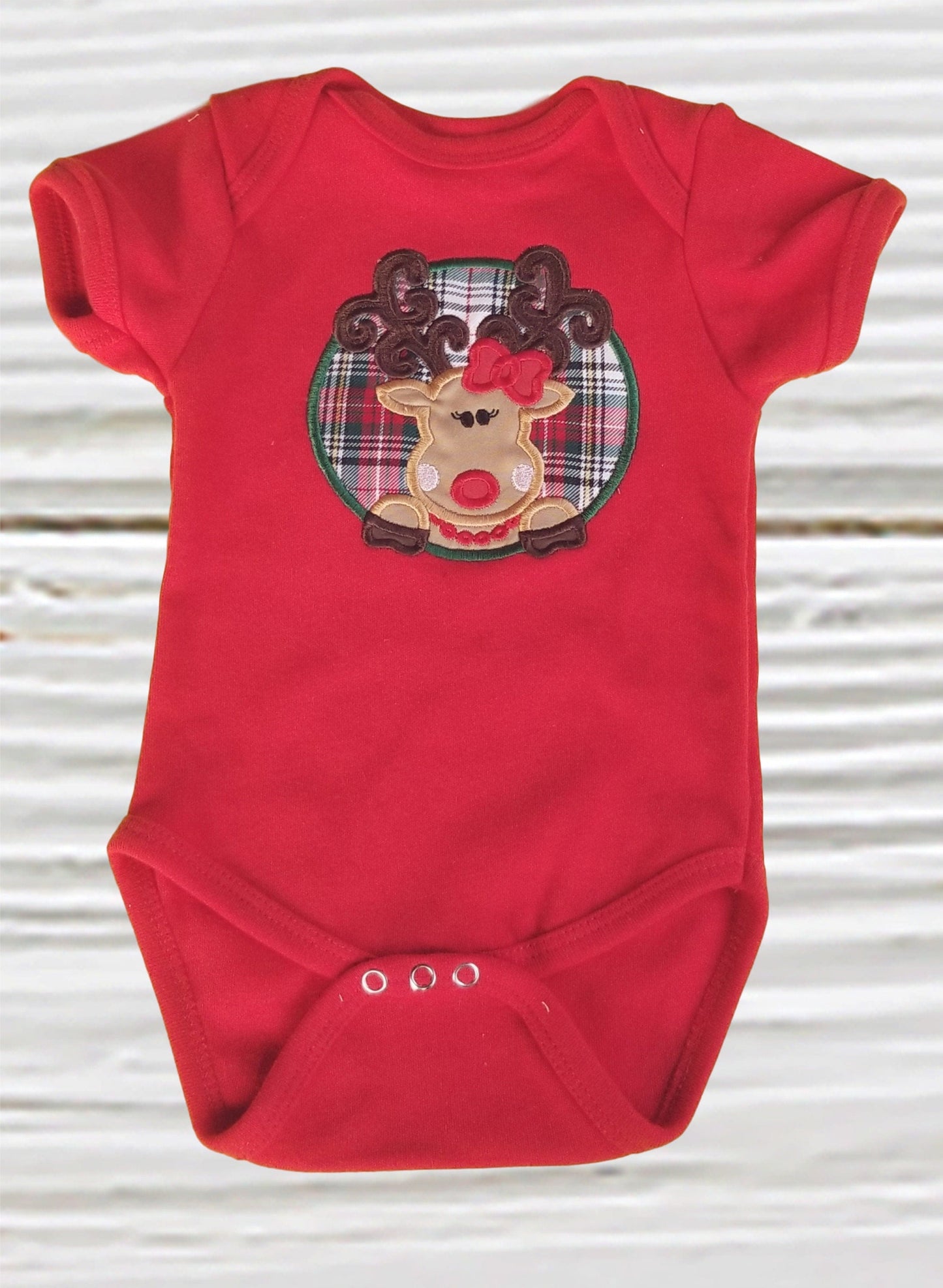 Christmas Baby Girls Outfit onesie