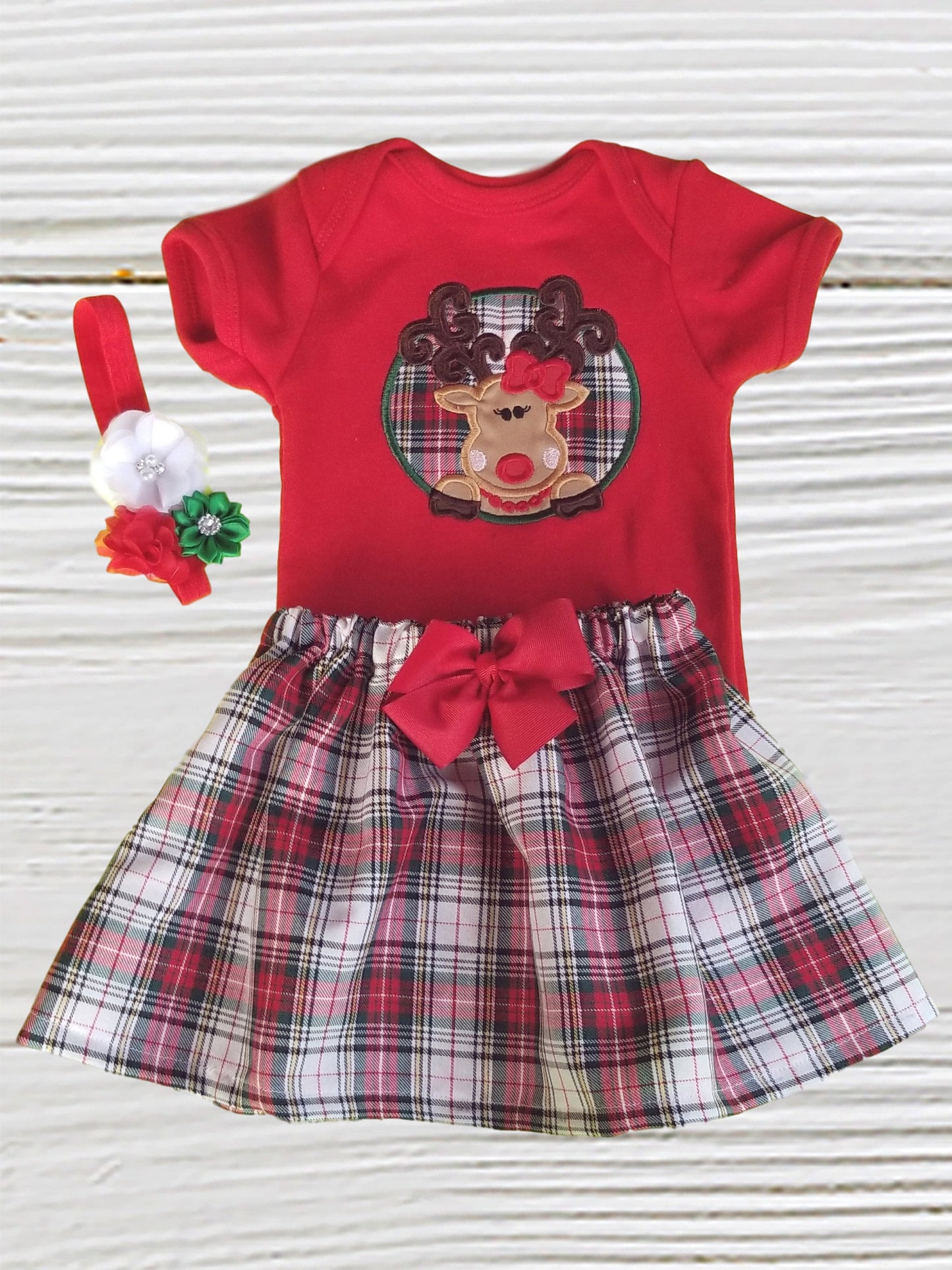 Christmas Baby Girls Outfit