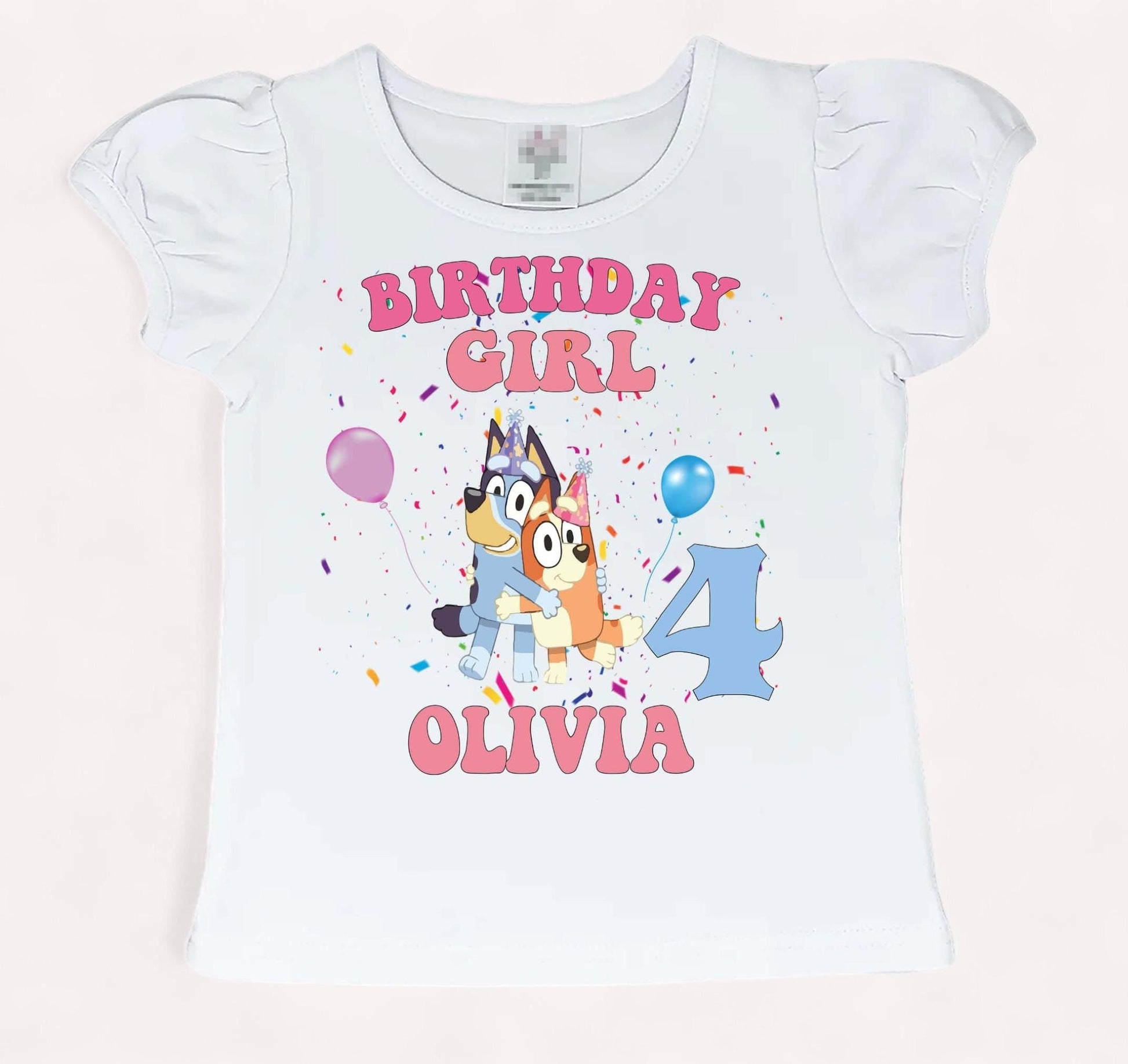 Bluey birthday outfit shirt