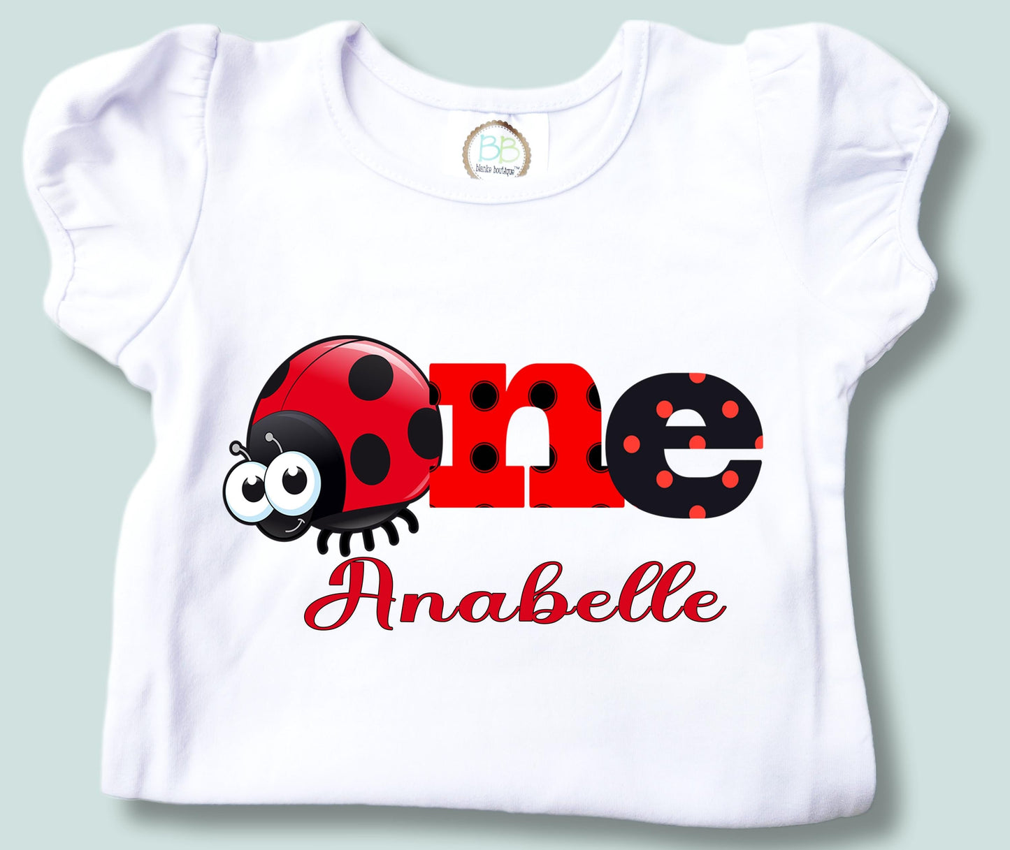 Ladybug tutu outfit shirt