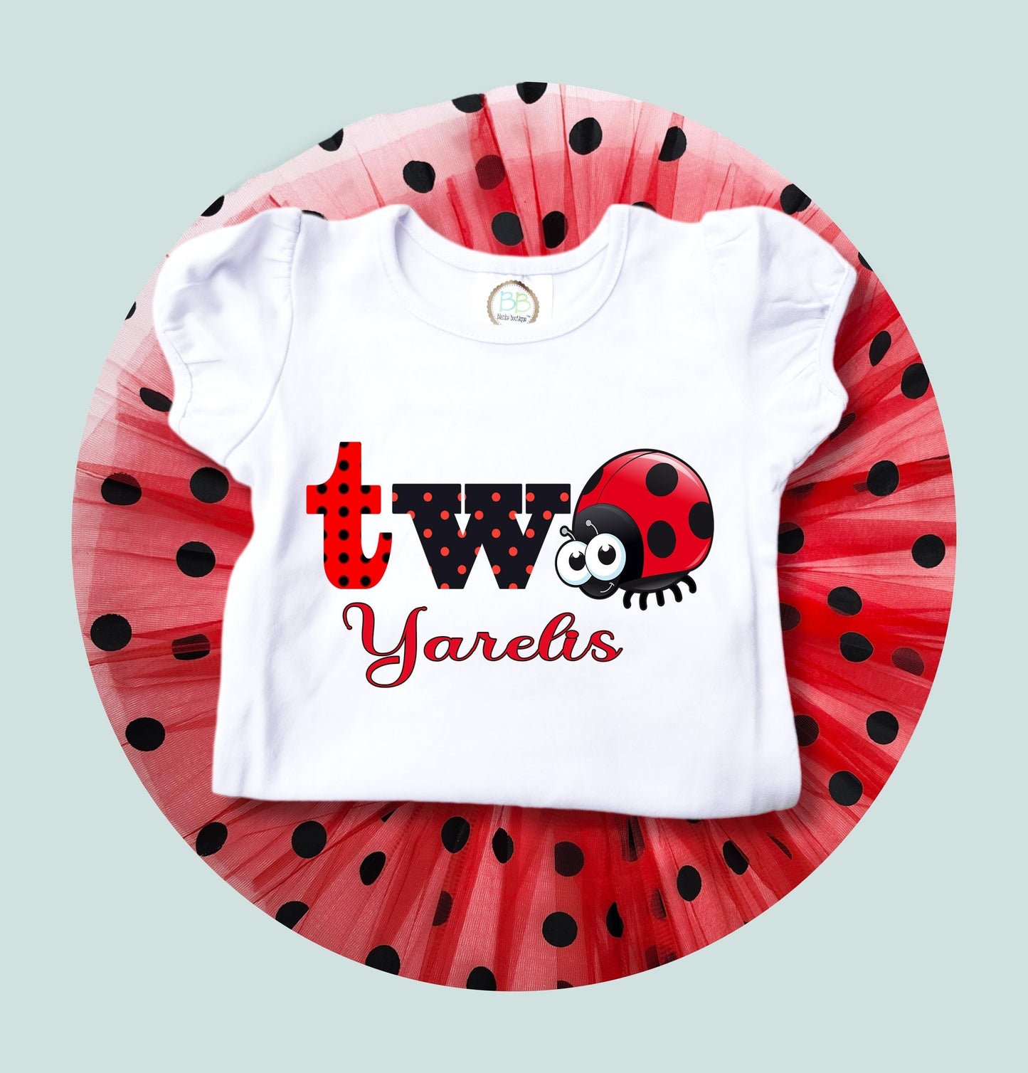 Ladybug tutu outfit