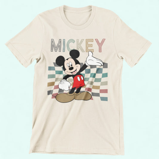Vintage Mickey Shirt Natural 
