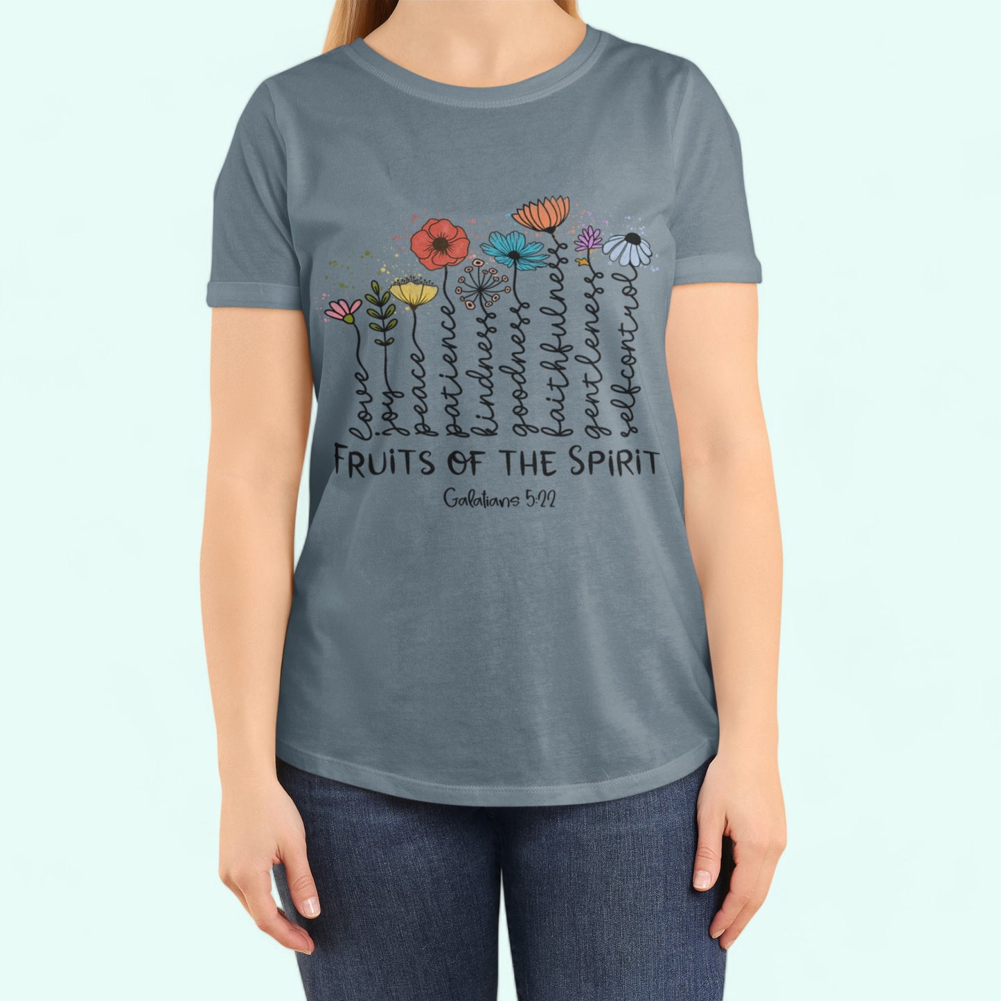 Christian tee shirts slate