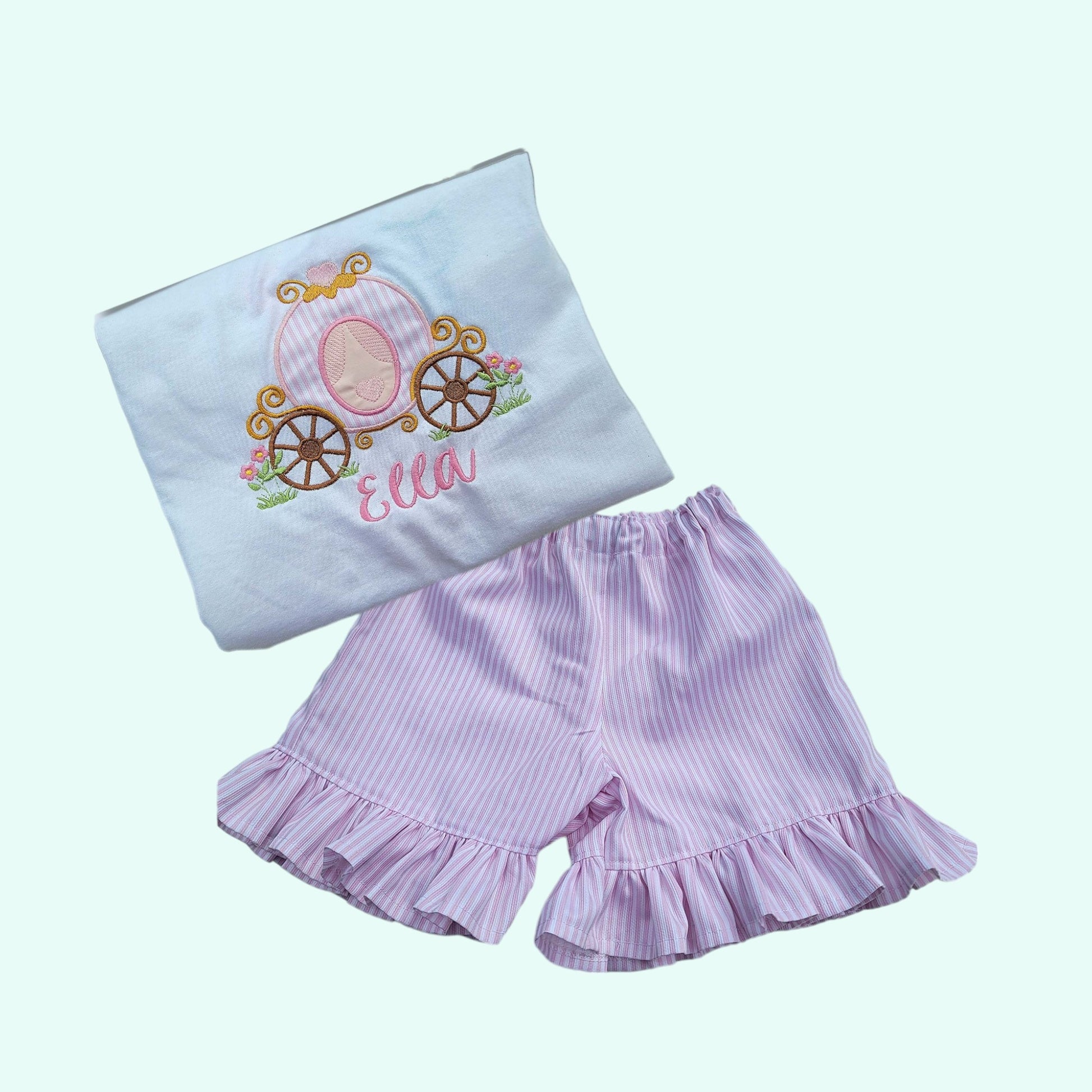 Disney princess shorts outfit