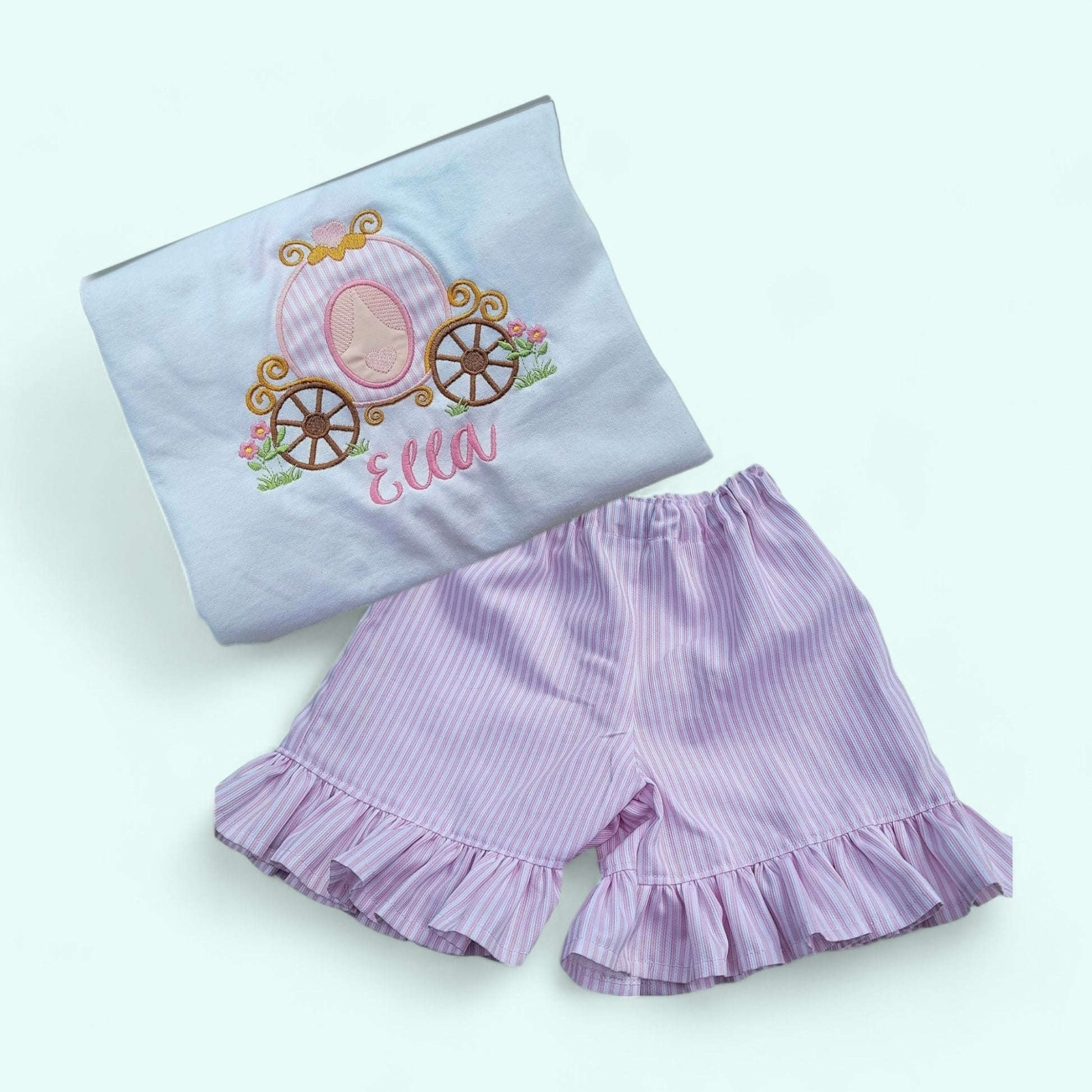 Disney princess shorts outfit