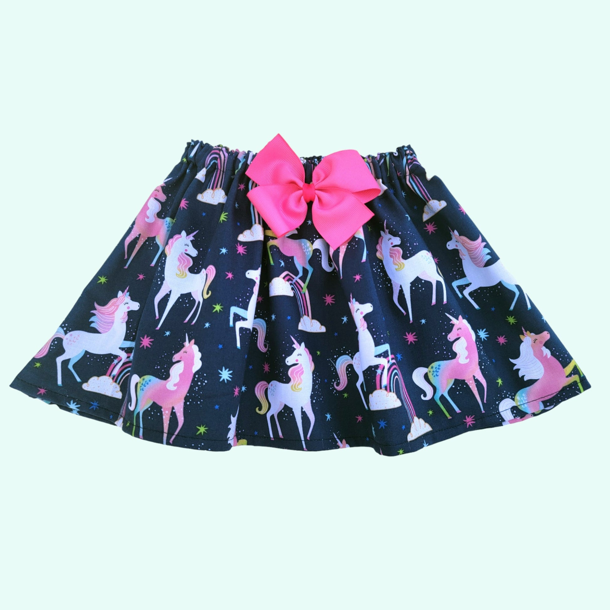 Unicorn birthday outfit skirt