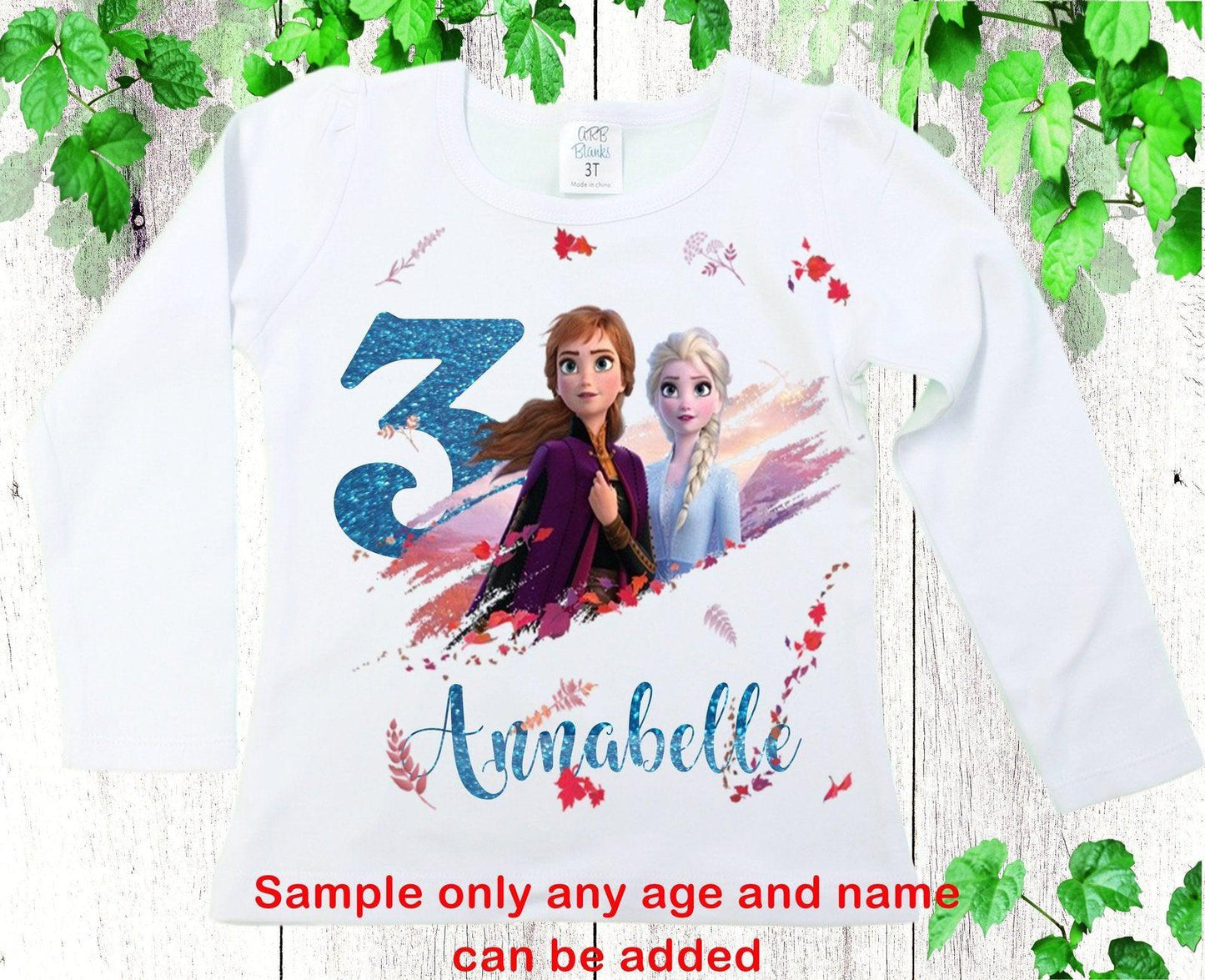 Frozen birthday shirt