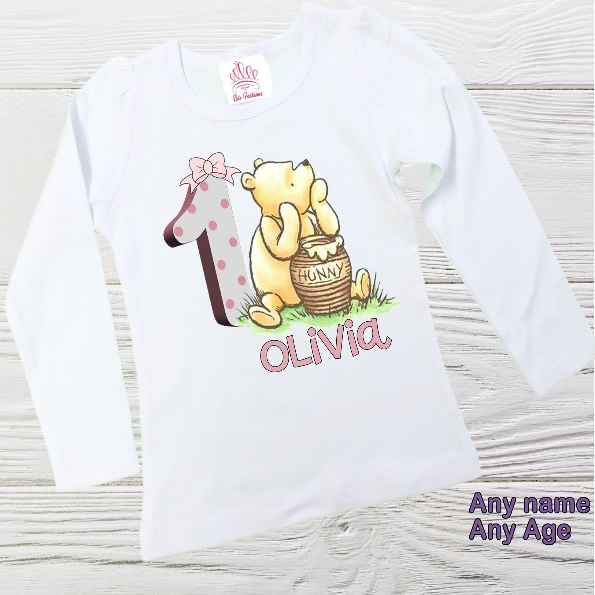 Winnie the Pooh birthday shirt