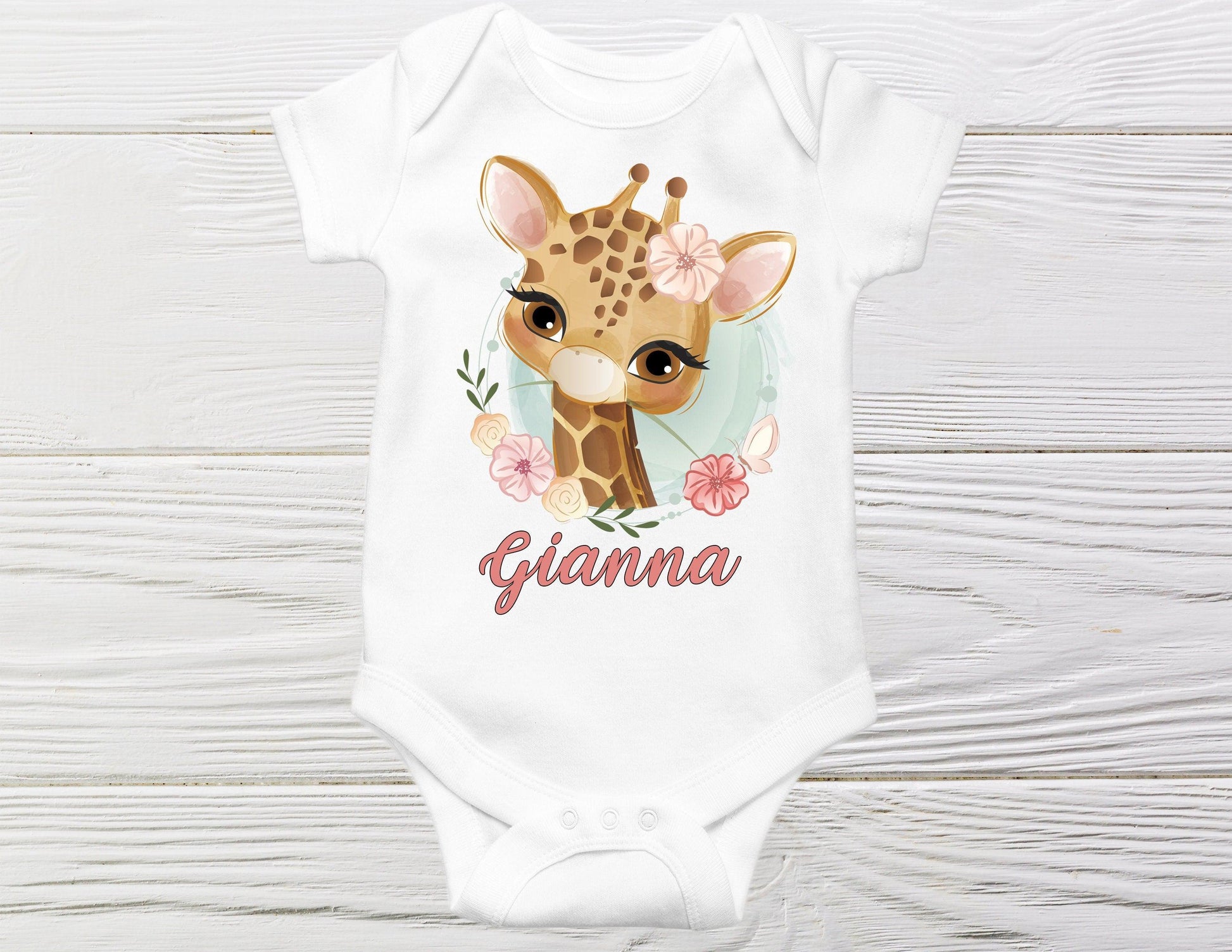 Giraffe onesie 